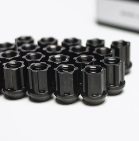 Titan 7 O.W.L Forged Titanium Racing Lug Set M12X1.25 - TATLN30C12125B - Subimods.com
